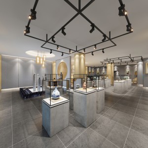现代陶瓷文物展厅-模型ID【99274】