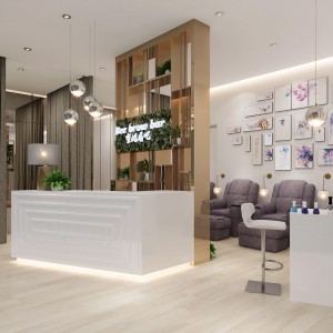 现代美甲店门面-模型ID【148745】