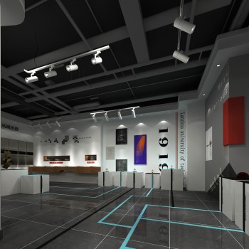 现代科技展厅-模型ID【180683】