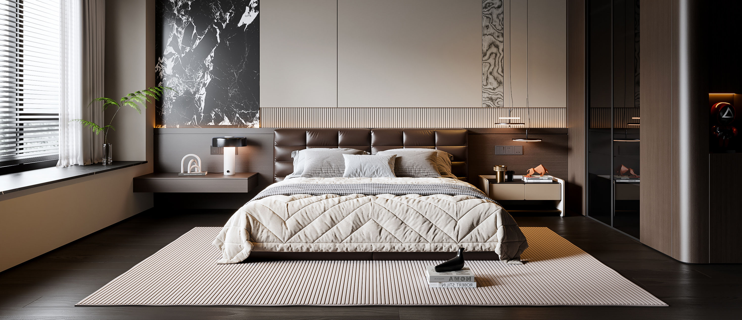 现代意式卧室-2743501