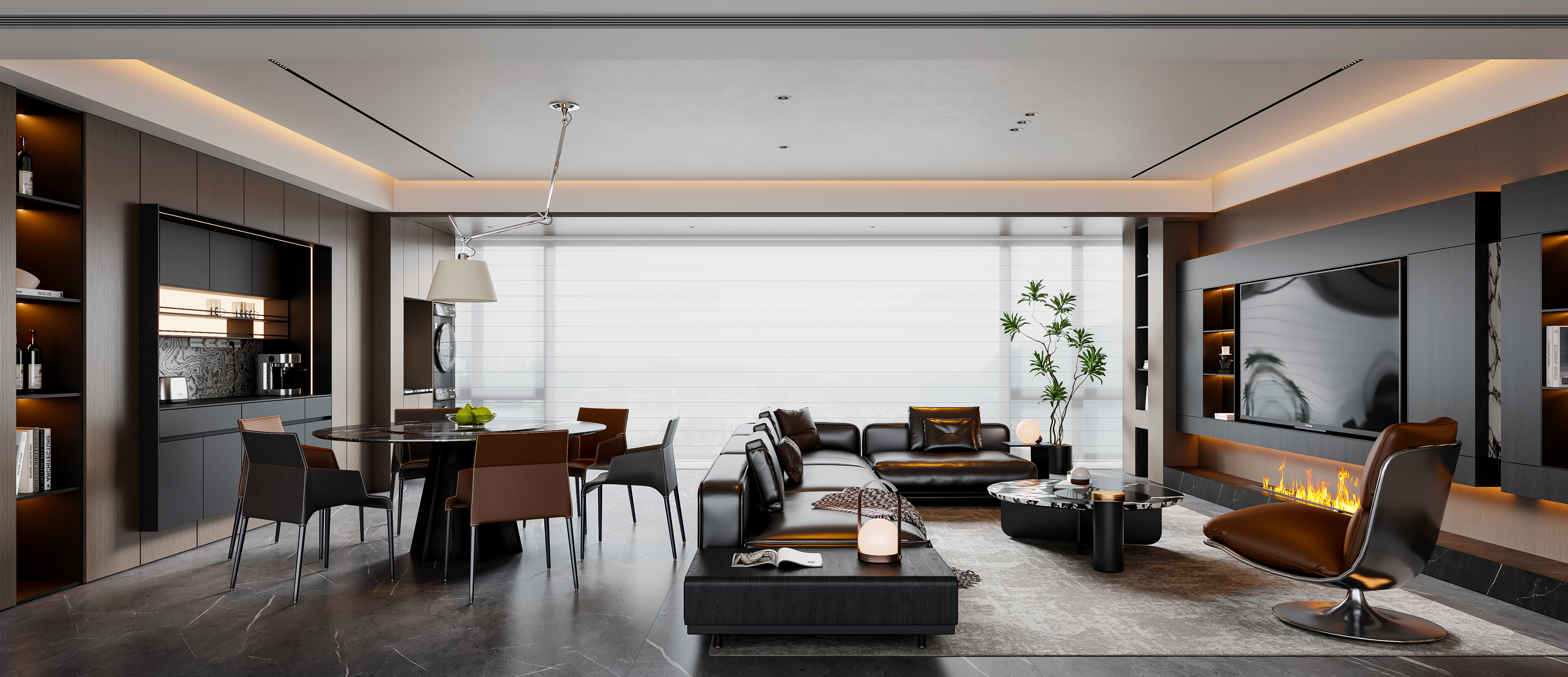 现代意式客餐厅-2777618