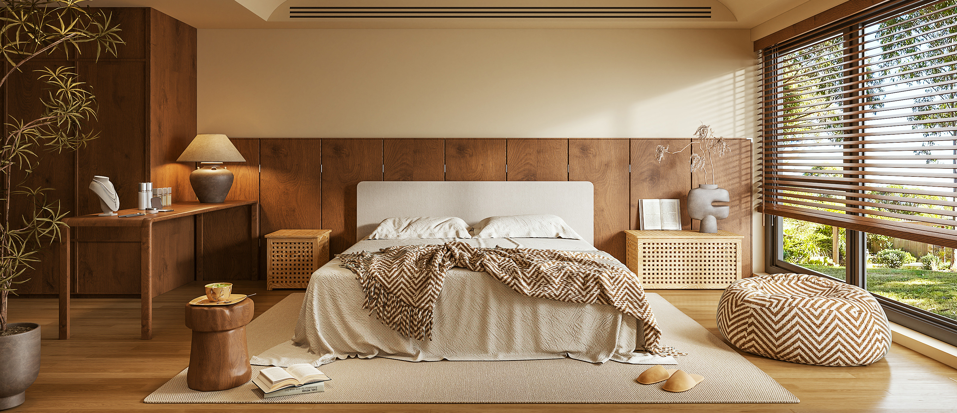 现代中古风卧室-2808348