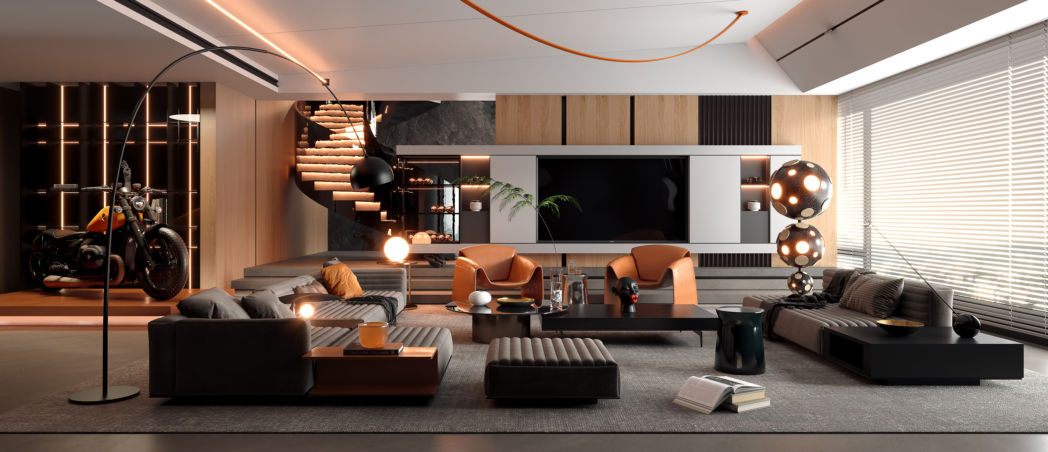 现代意式客厅-2830533