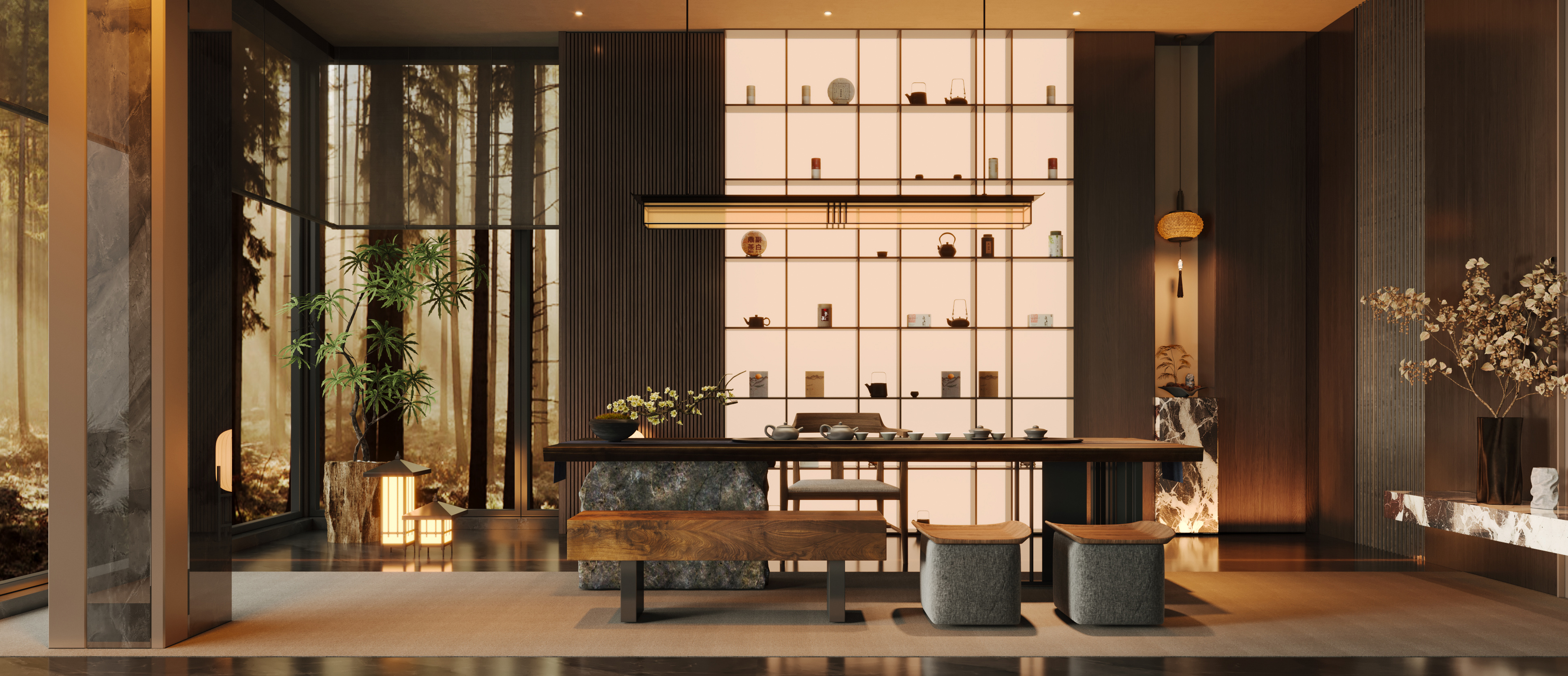 新中式茶室-2911432