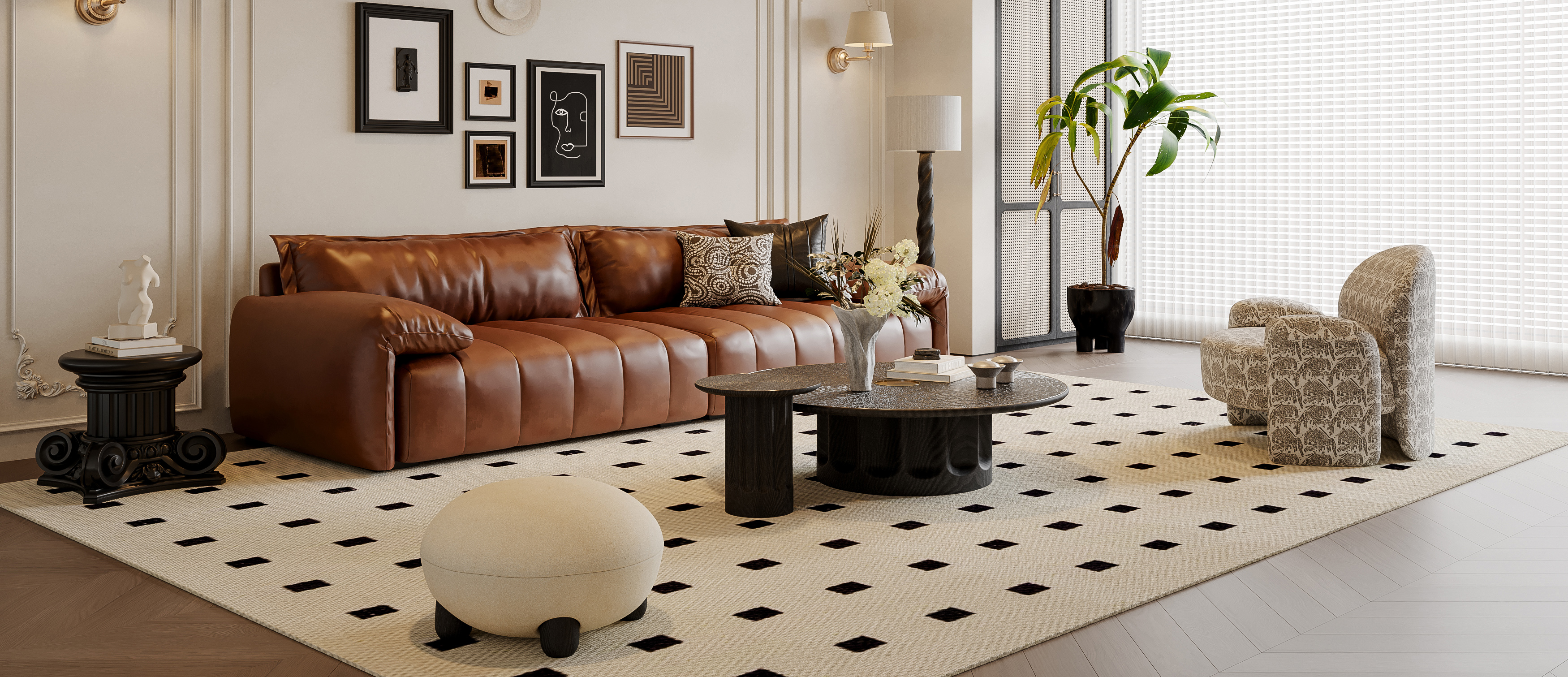 法式中古风客厅-3002154