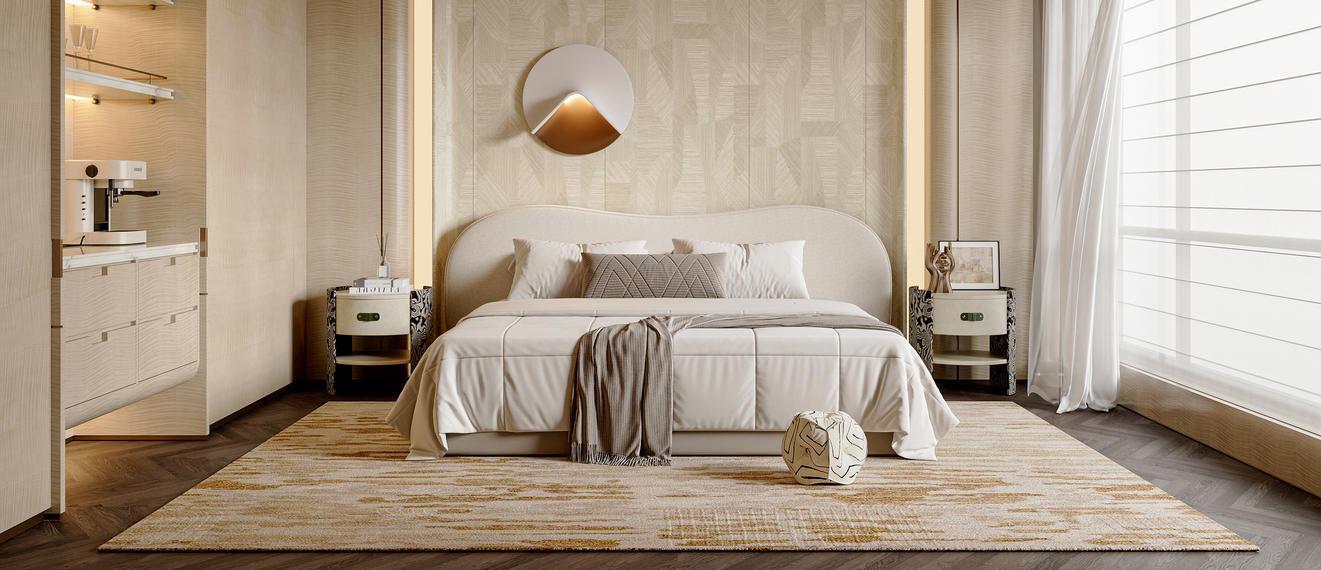 现代轻奢卧室-3003272