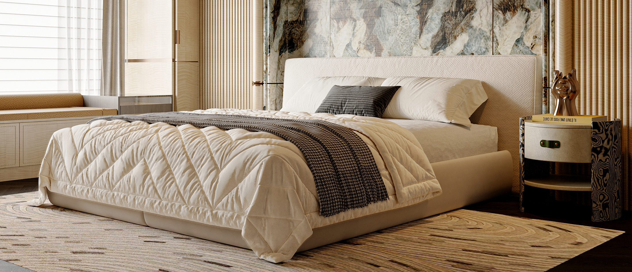 现代轻奢卧室-3026831