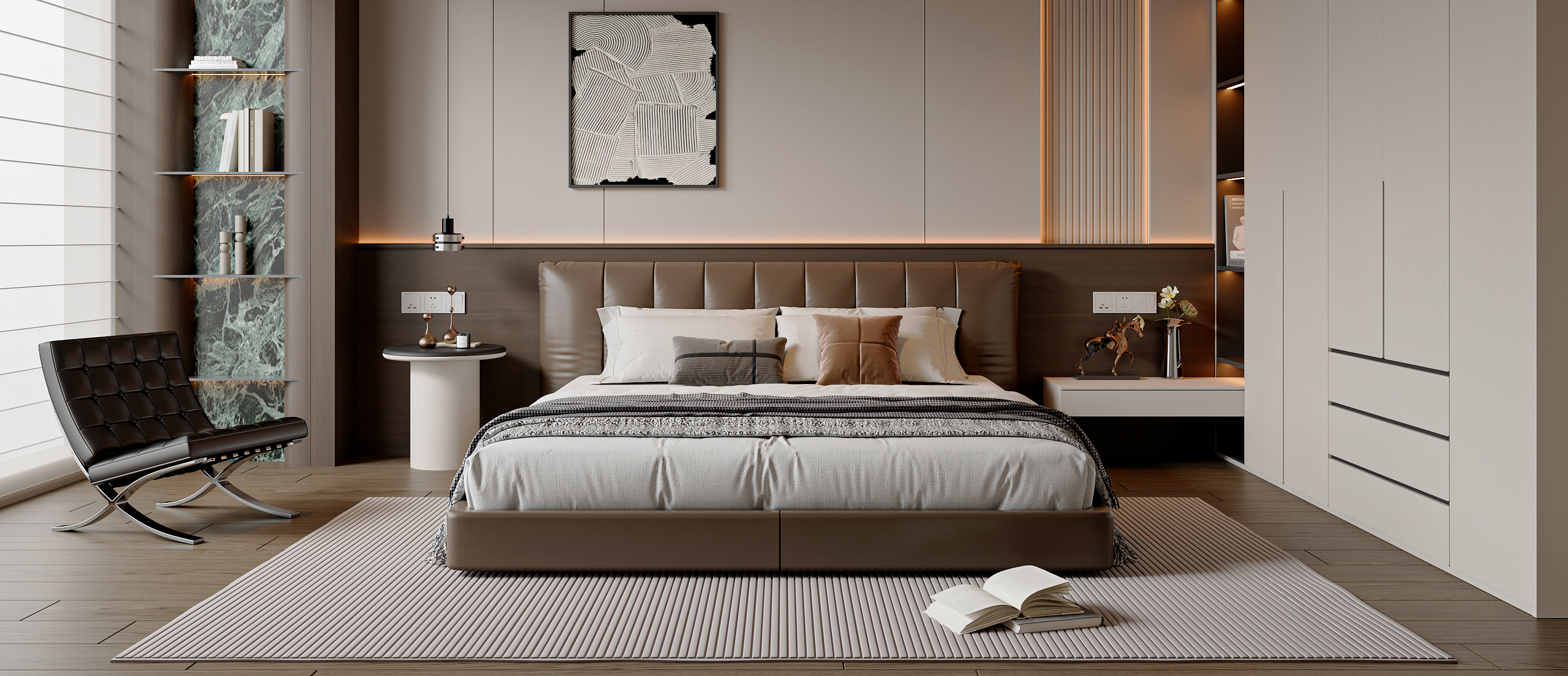 现代意式卧室-2772211