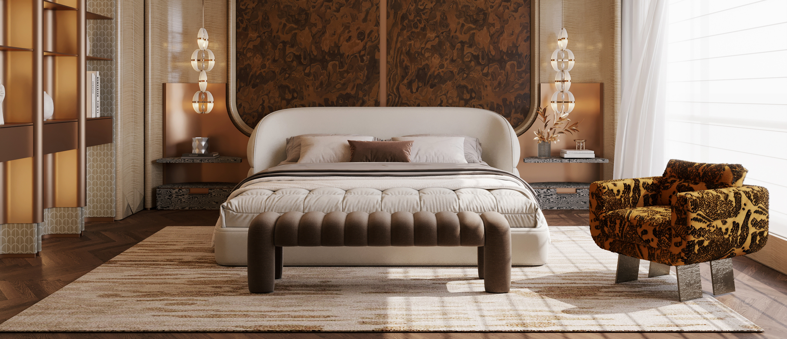 现代意式轻奢卧室-3134668