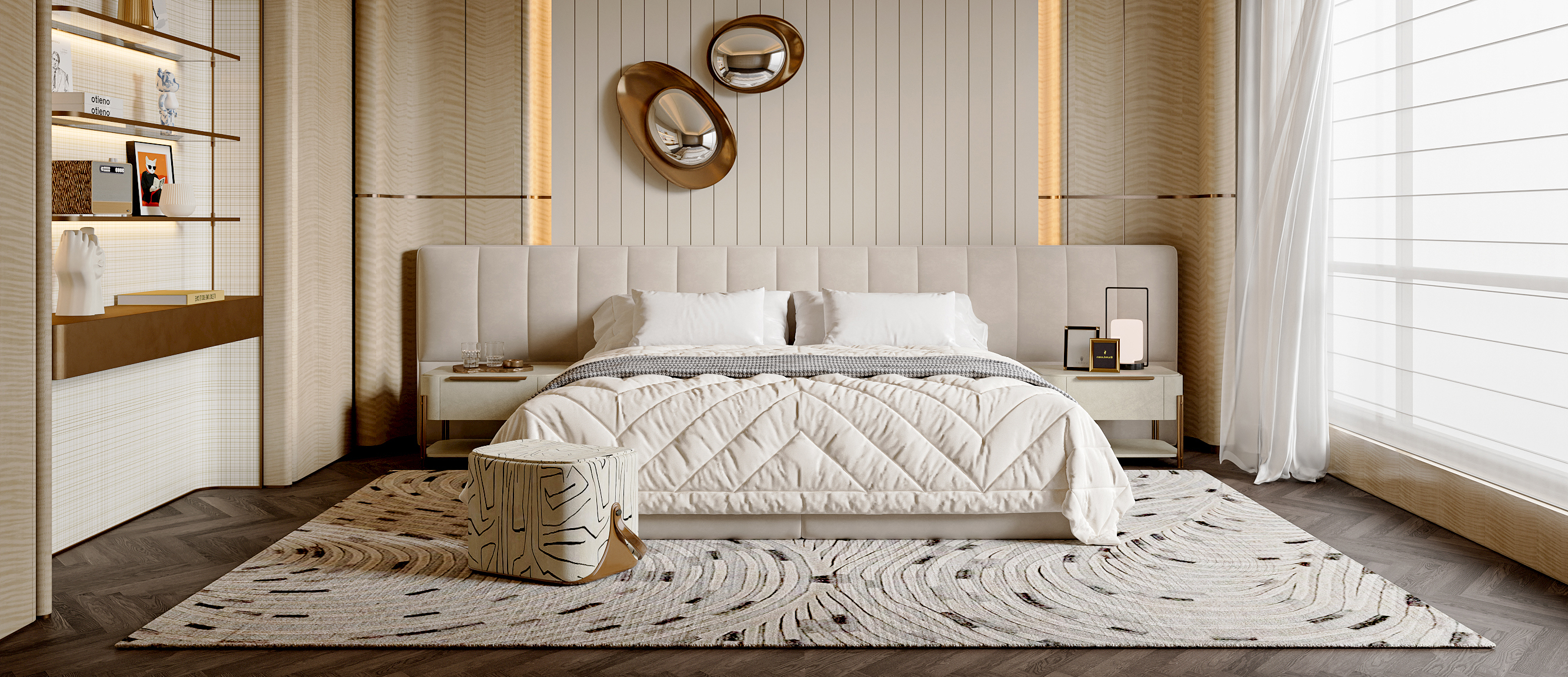 现代轻奢卧室-2988129