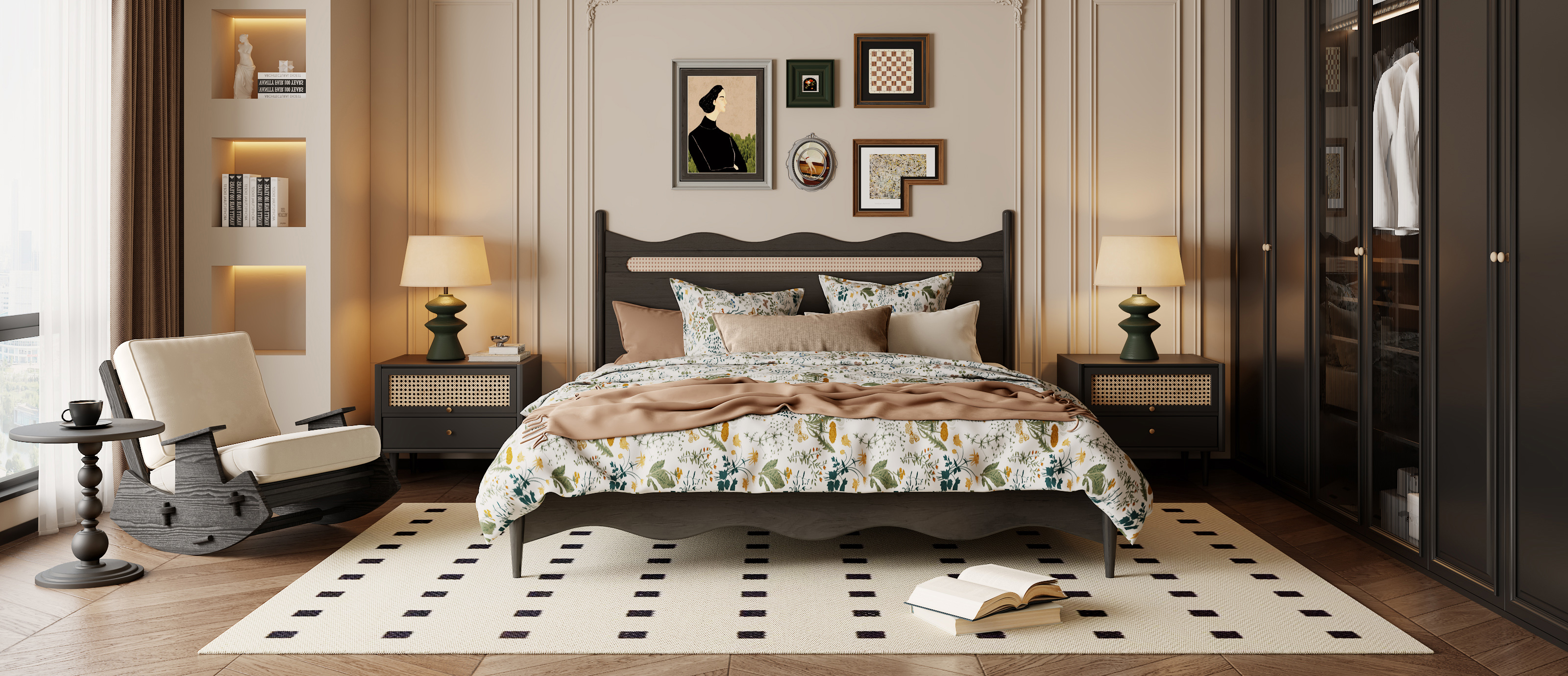 法式复古卧室-2668162