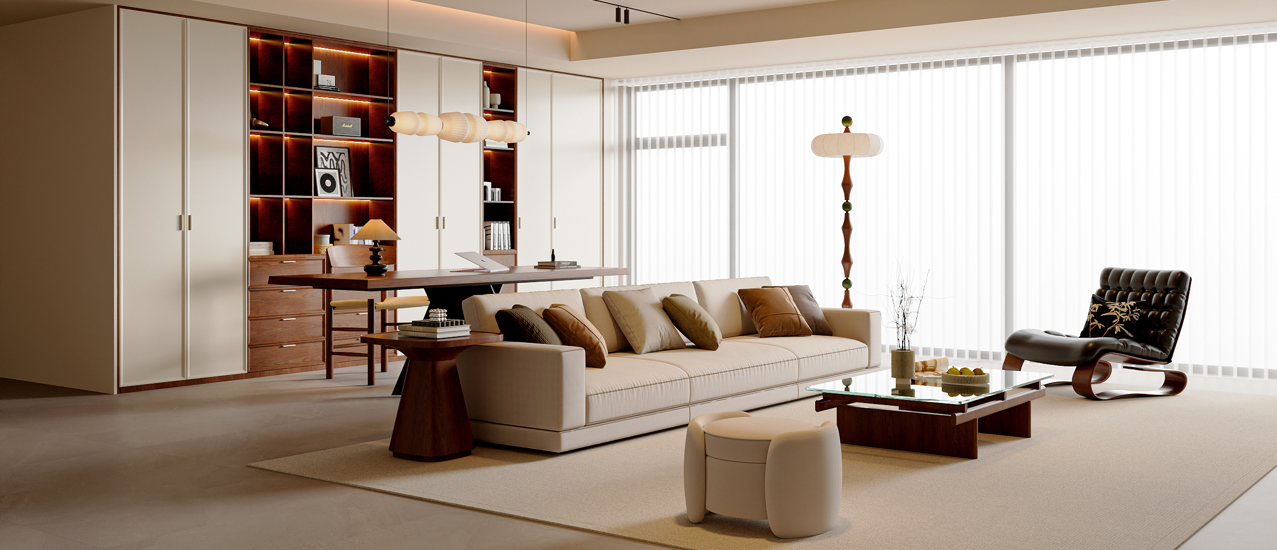 新中式宋式风客厅-2424814