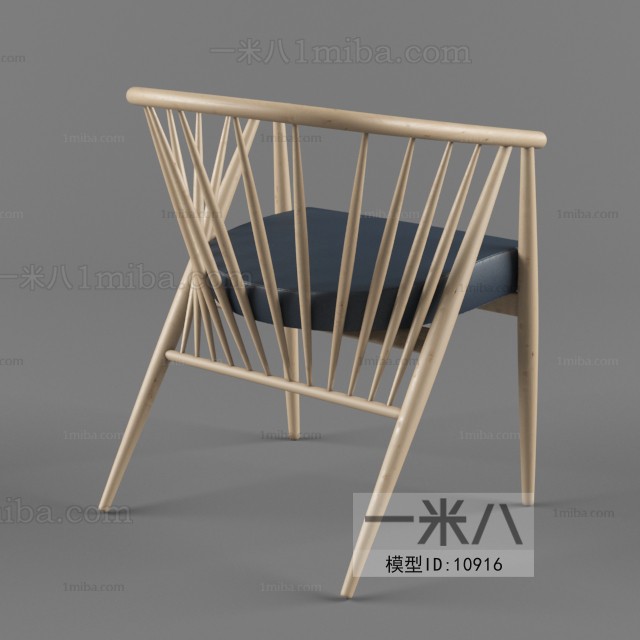 Modern Nordic Style New Chinese Style Lounge Chair