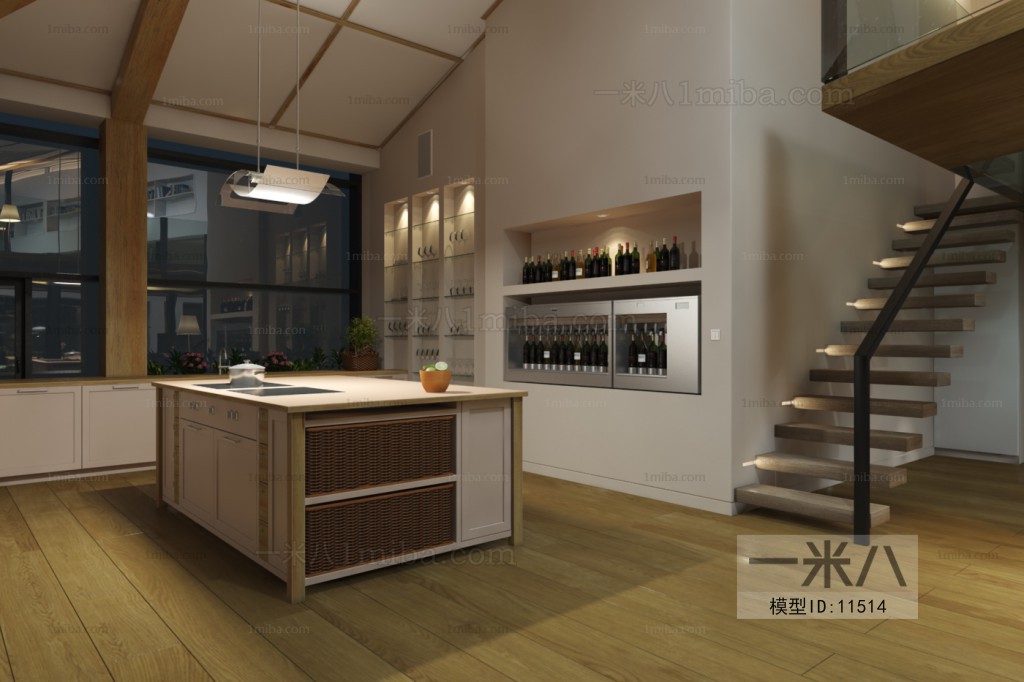 Modern The Kitchen