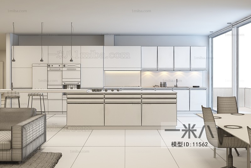 Modern The Kitchen