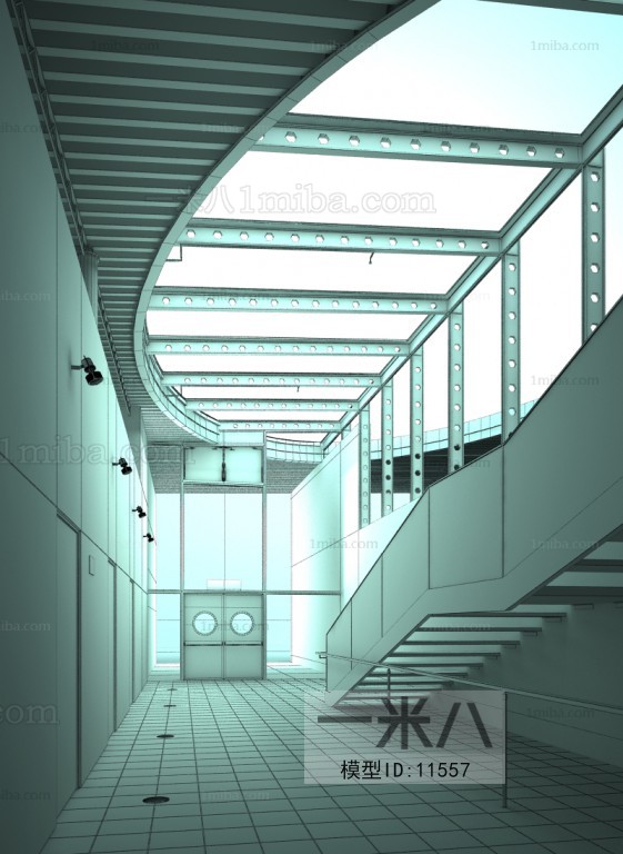 Modern LOFT Corridor/elevator Hall