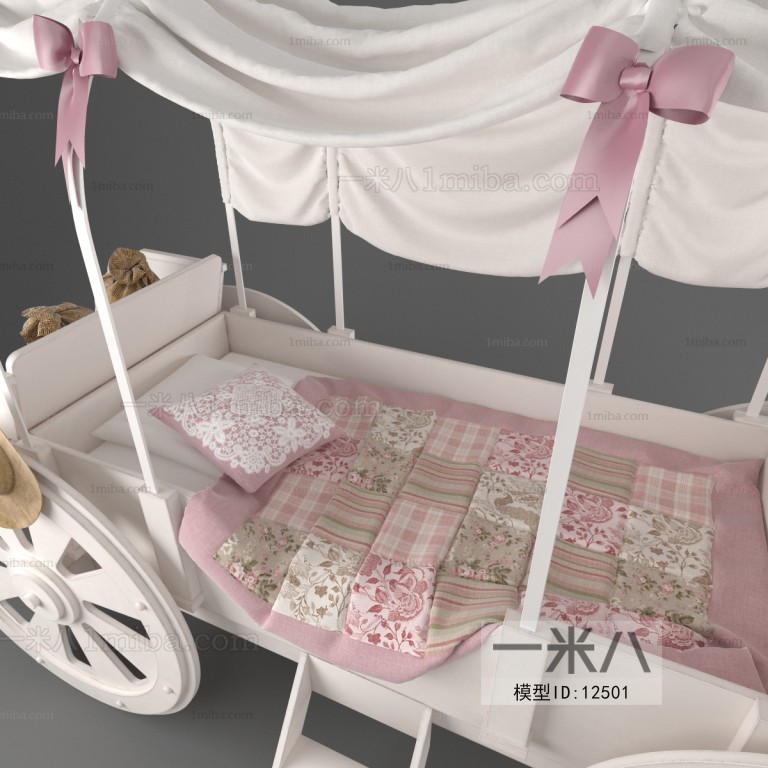 Modern American Style European Style Mediterranean Style Idyllic Style Child's Bed