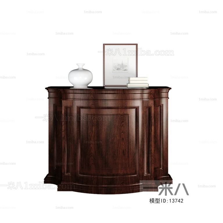 American Style European Style Side Cabinet/Entrance Cabinet