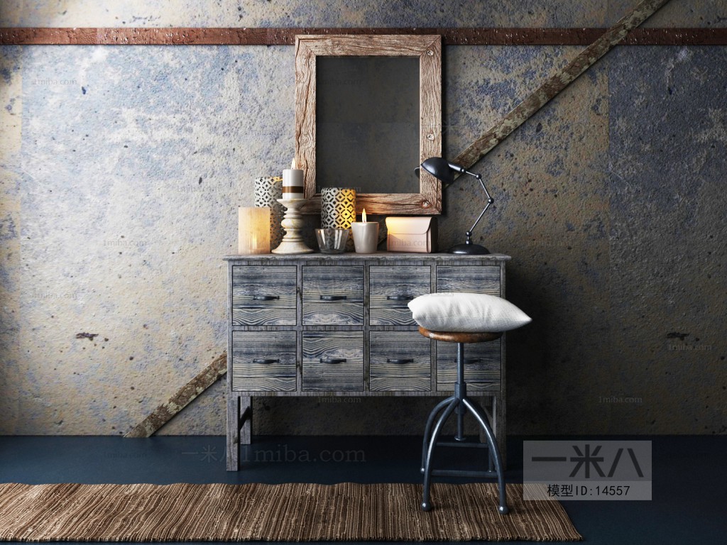 Industrial Style Nordic Style Side Cabinet/Entrance Cabinet