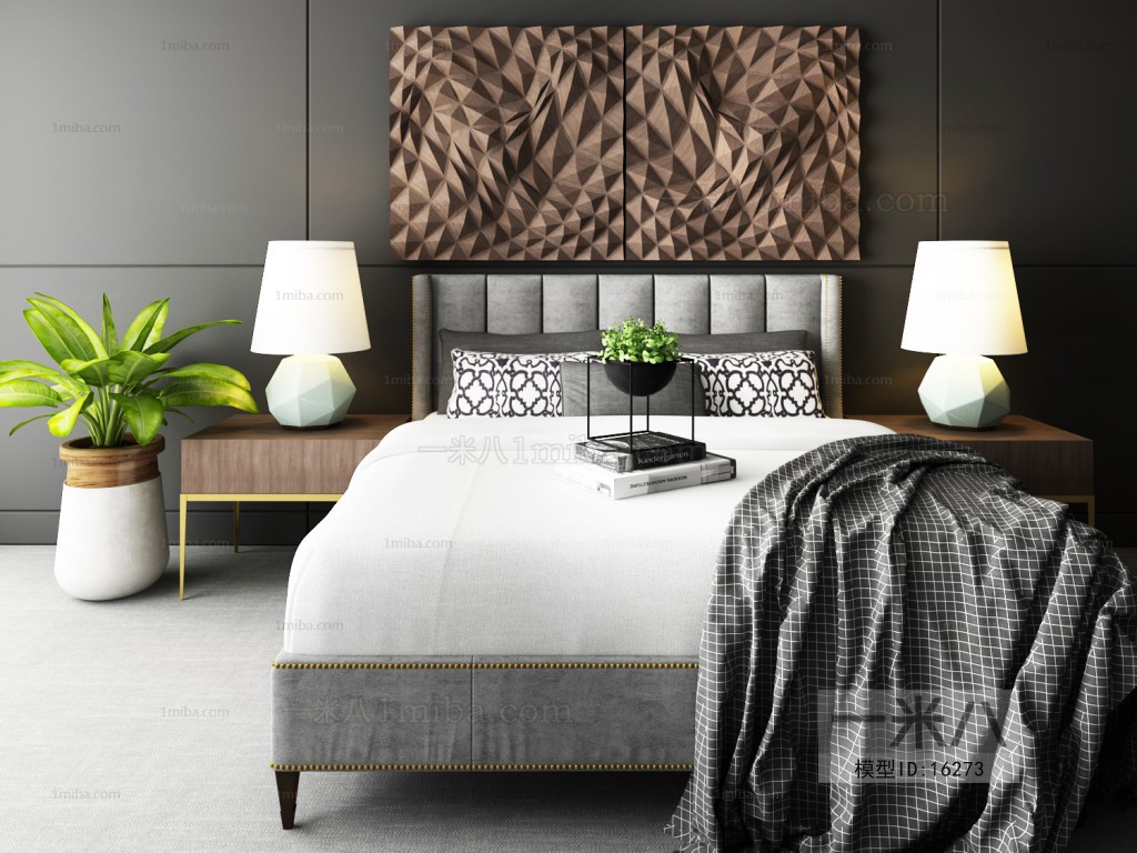 Modern Nordic Style Bedroom