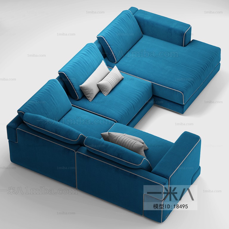 Modern Multi Person Sofa