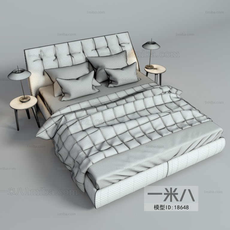 Modern Double Bed