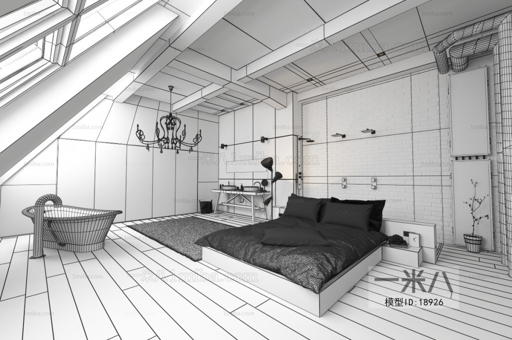 Modern LOFT Bedroom