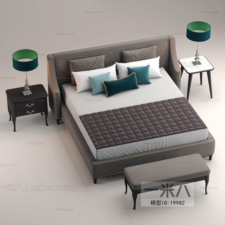 Modern Double Bed