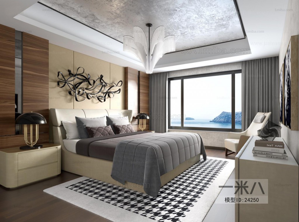 Modern Post Modern Style Bedroom