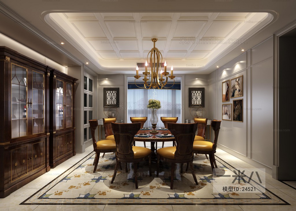 European Style Dining Room