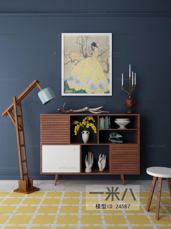 Modern Nordic Style Side Cabinet/Entrance Cabinet