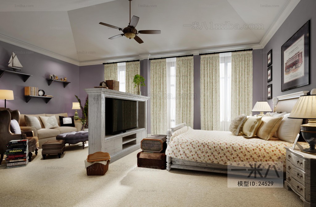 American Style Bedroom