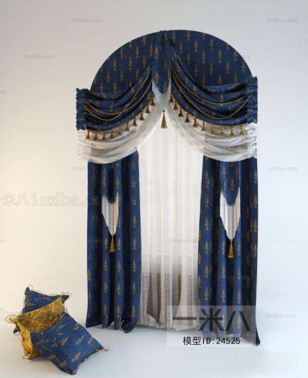 European Style Idyllic Style The Curtain