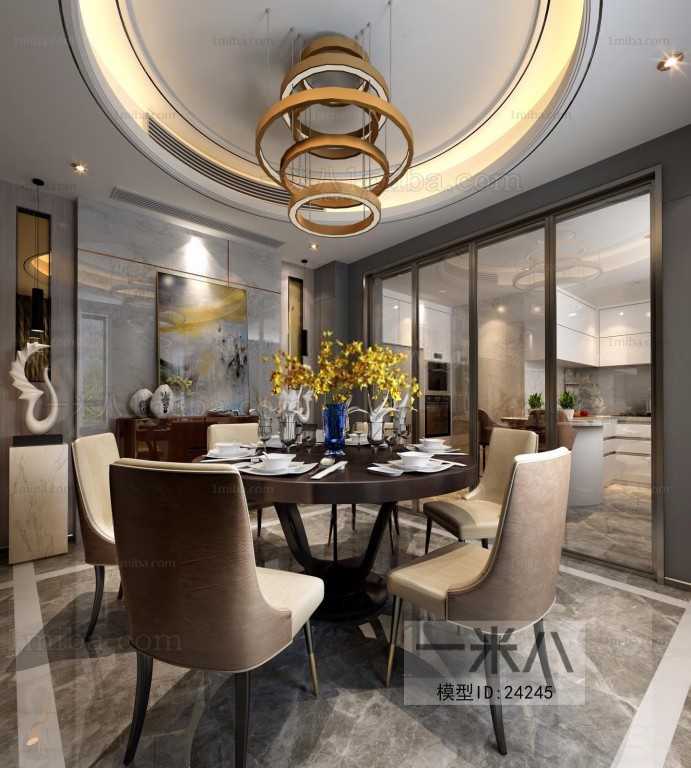 Modern New Classical Style Dining Room