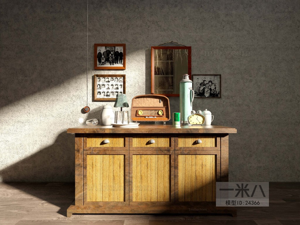 Modern Industrial Style Retro Style Side Cabinet/Entrance Cabinet