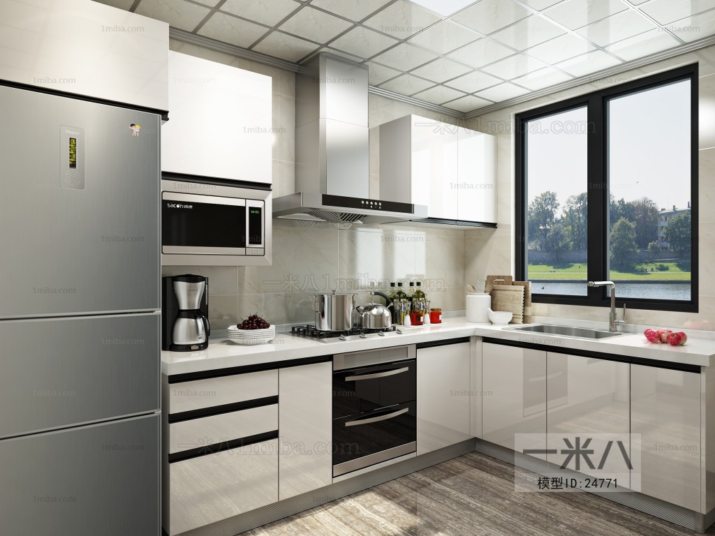 Modern The Kitchen