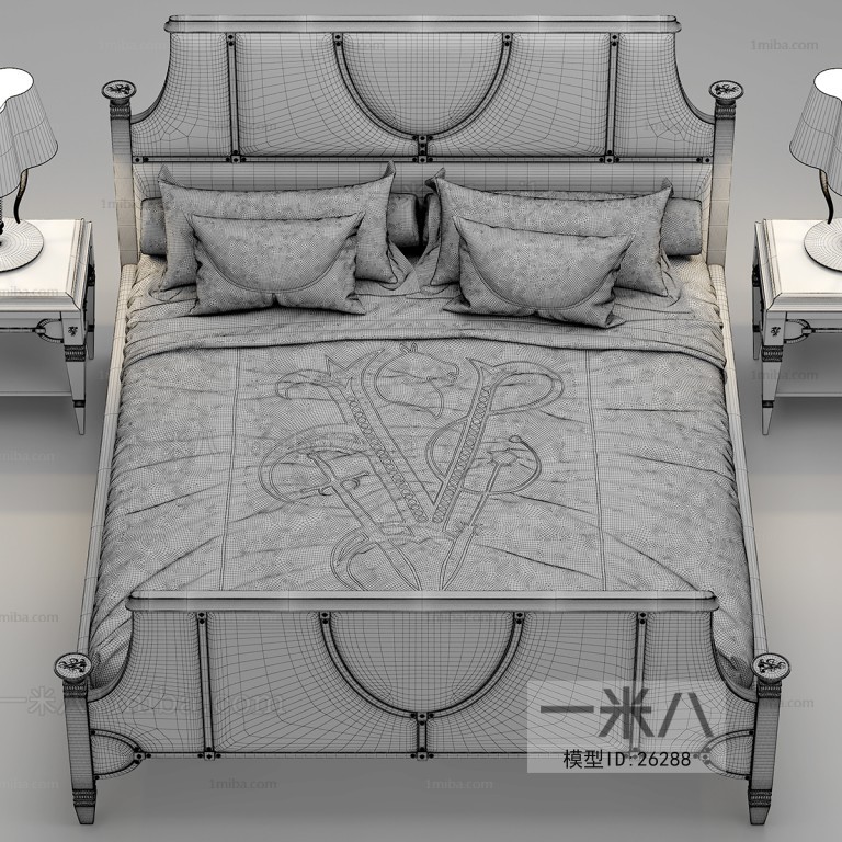 European Style Double Bed