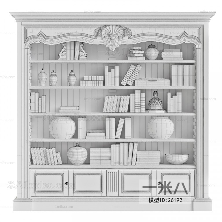 European Style Bookcase