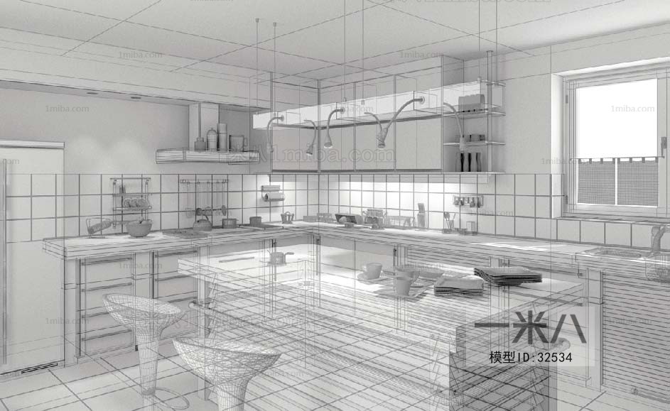 Modern The Kitchen