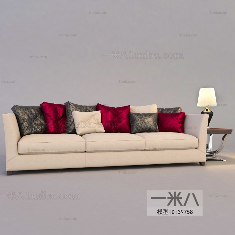 Modern Three-seat Sofa