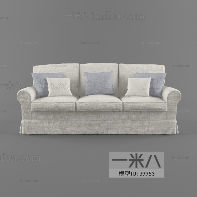 American Style Three-seat Sofa