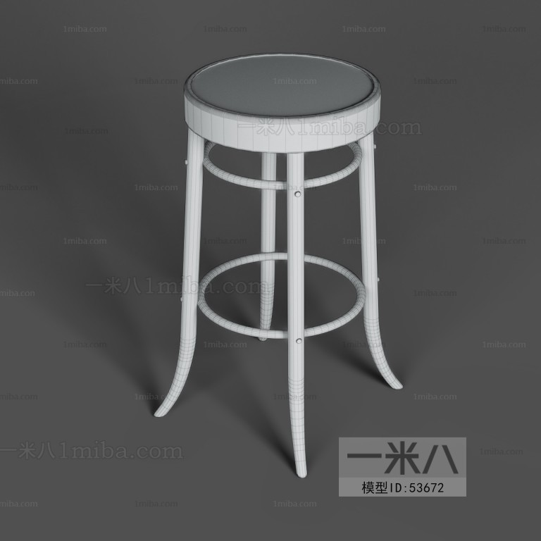 Modern Nordic Style Bar Chair