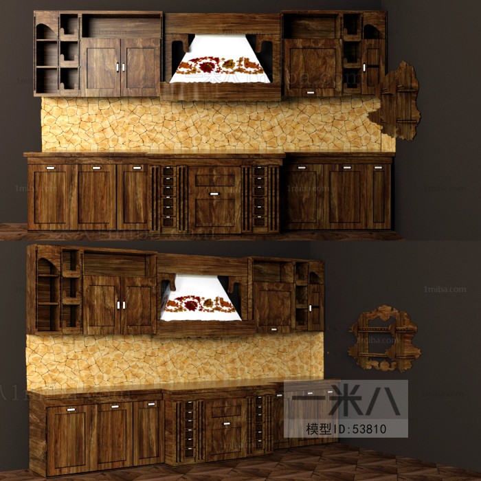 European Style Kitchen Cabinet