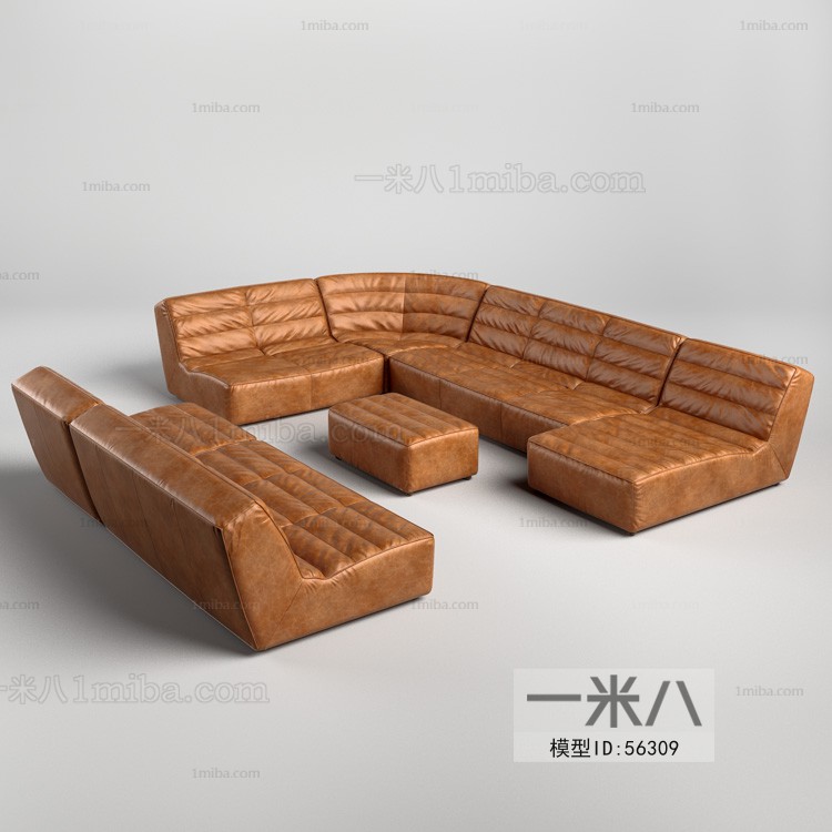 Modern Multi Person Sofa