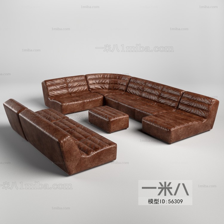 Modern Multi Person Sofa