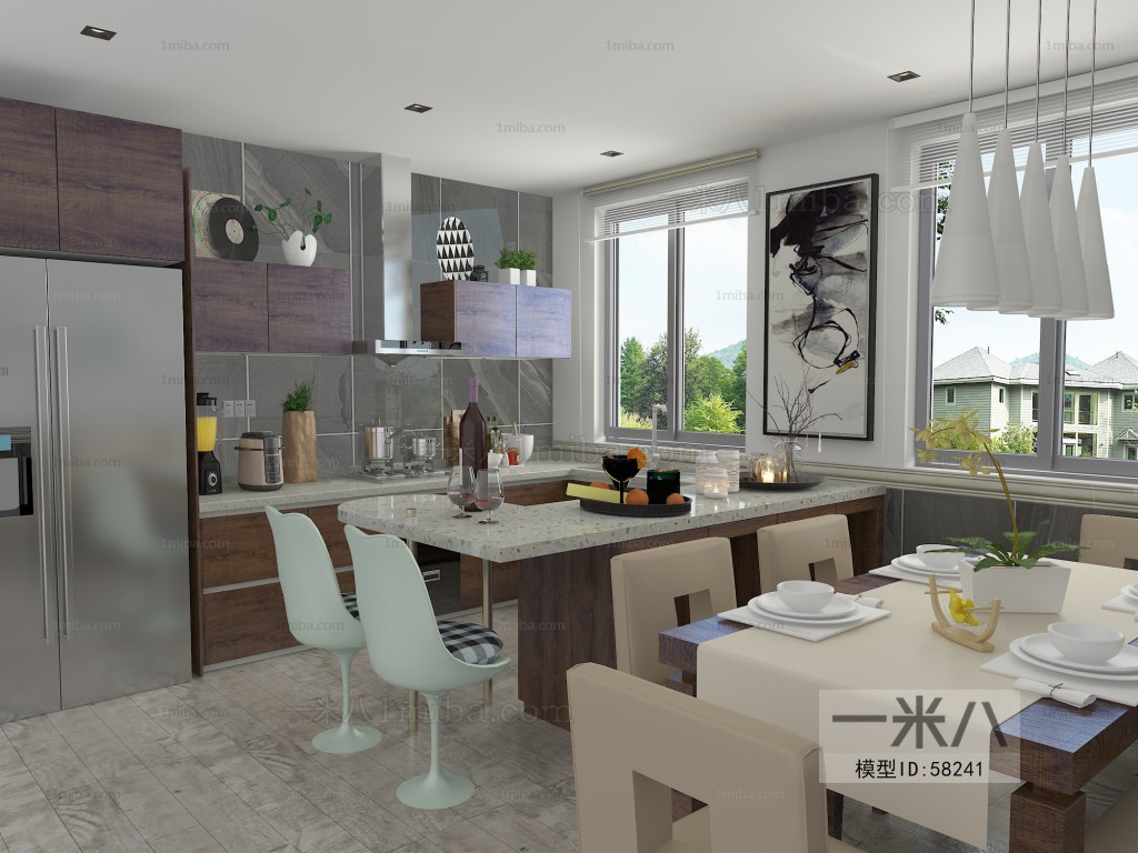 Modern Open Kitchen