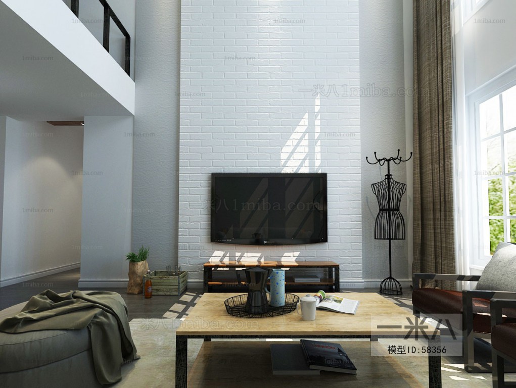 Industrial Style A Living Room