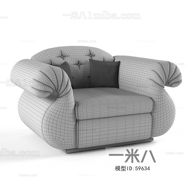 European Style Single Sofa