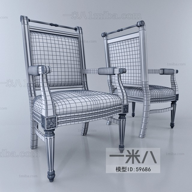 European Style Single Chair