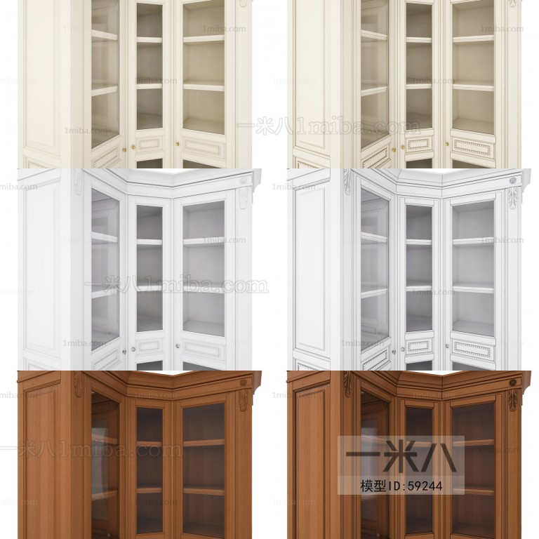 European Style Wine Cabinet